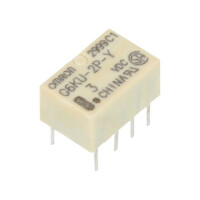 G6KU-2P-Y DC3 OMRON Electronic Components, Relay: electromagnetic (G6KU-2P-Y-3DC)
