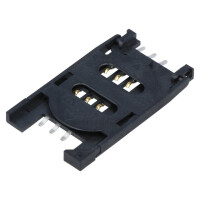 115B-AAA0-R01 ATTEND, Connector: for cards (SIMCN)