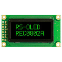 REC000802AGPP5N00100 RAYSTAR OPTRONICS, Display: OLED (REC000802AGPP5N01)