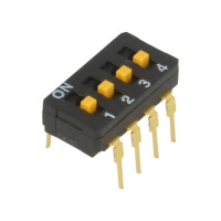 A6D-4103 OMRON Electronic Components, Switch: DIP-SWITCH