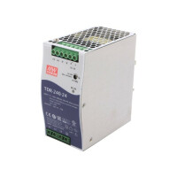 TDR-240-24 MEAN WELL, Power supply: switched-mode