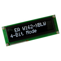 EA W162-XBLW DISPLAY VISIONS, Display: OLED (EAW162-XBLW)