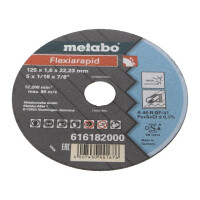 616182000 METABO, Cutting wheel (MTB.616182)