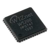 W5200 WIZNET, IC: Ethernet controller