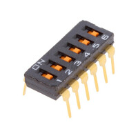 A6T-6101 OMRON Electronic Components, Switch: DIP-SWITCH