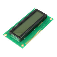 RC1602A-FHW-ESX RAYSTAR OPTRONICS, Display: LCD