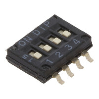 DHNF-04F-T-V CANAL ELECTRONIC, Switch: DIP-SWITCH (NHDFS04)