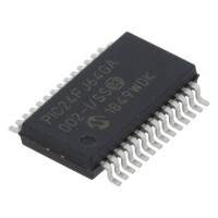 PIC24FJ64GA002-I/SS MICROCHIP TECHNOLOGY, IC: PIC microcontroller (24FJ64GA002-I/SS)