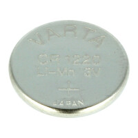 6220 101 501 VARTA MICROBATTERY, Battery: lithium (BAT-CR1220/VA)