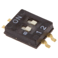 A6H-2102 OMRON Electronic Components, Switch: DIP-SWITCH