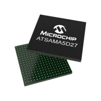 ATSAMA5D27C-LD2G-CU MICROCHIP TECHNOLOGY, IC: ARM microprocessor (SAMA5D27C-LD2G-CU)