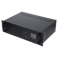 RM-LI-1K2-3U-LCD-2X7 IPS, Power supply: UPS (RM-LI-1K2-2U-LCD)