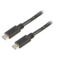 66508 Goobay, Cable (USB.C-PD60-2.0BK)