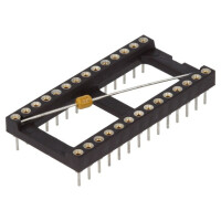 001-3-028-6-B1STF-XT0 MPE GARRY, Socket: integrated circuits (DIL-28C)