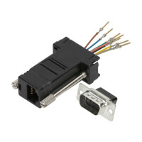 MHDA9-PMJ8-K-RC MH CONNECTORS, Transition: adapter