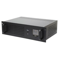RM-LI-2K0-3U-LCD-2X9 IPS, Power supply: UPS (RM-LI-2K0-3U-LCD)