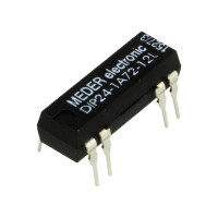 DIP24-1A72-12L MEDER, Relay: reed switch