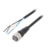 XS2F-M12PUR4S5M OMRON, Connection lead (XS2FM12PUR4S5M)