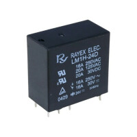 LM1H-24D Recoy/RAYEX ELECTRONICS, Relay: electromagnetic