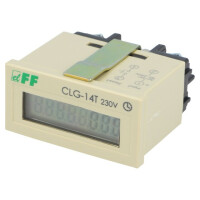 CLG-14T/230 F&F, Counter: electronical