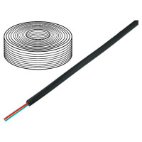 TEL-0030-100/BK BQ CABLE, Wire: telecommunication cable