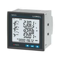 ND25 430102EH200M0 LUMEL, Meter: network parameters (ND25-430102EH200M0)