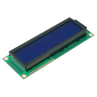 RC1602E-BIW-ESX RAYSTAR OPTRONICS, Display: LCD