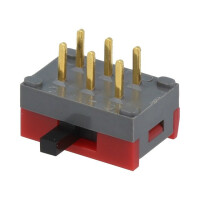 SS22SDH4 NKK SWITCHES, Switch: slide