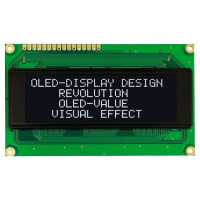 REC002004BWPP5N00100 RAYSTAR OPTRONICS, Display: OLED (REC002004BWPP5N001)