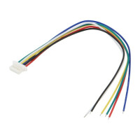 6-PIN FEMALE JST SH-STYLE CABLE 12CM POLOLU, Cable (POLOLU-4762)