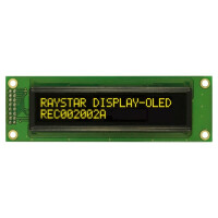 REC002002AYPP5N00100 RAYSTAR OPTRONICS, Display: OLED (REC002002AYPP5N01)
