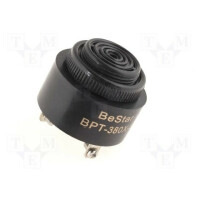 BPT380X-S BESTAR, Sound transducer: piezo alarm (BPT-380X-S)