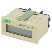 CLI-11T/24 F&F, Counter: electronical