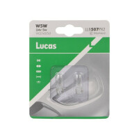 LLB507PX2 LUCAS, Filament lamp: automotive