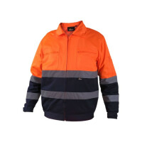 VWTC06-BON/XXXL VIZWELL, Work jacket (VWVWTC06-BON/XXXL)