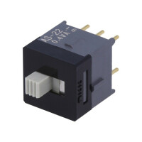 AS22AP NKK SWITCHES, Switch: slide