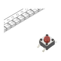 TL3305AF260QG E-SWITCH, Microswitch TACT