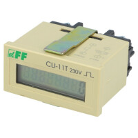 CLI-11T/230 F&F, Counter: electronical
