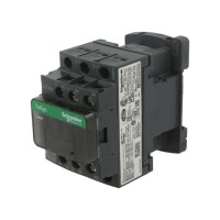 LC1D09N7 SCHNEIDER ELECTRIC, Contactor: 3-pole