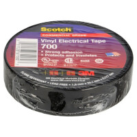 80611437072 3M, Tape: electrical insulating (SCOTCH-700BK/19/20)