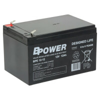BPE 12-12 T1 BPOWER, Re-battery: acid-lead (ACCU-BPE12-12T1/BP)
