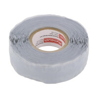 20 PLYSIL SILICONE RUBBER 25,4MMX9,1M PLYMOUTH, Tape: self-amalgamating (PLH-20-25-9)