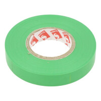 TAŚMA 2702A 12MM/25M ZIELONA SCAPA, Tape: electrical insulating (SCAPA-2702A-12/25G)
