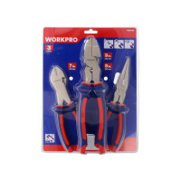 W004160 Workpro, Kit: alicates (WP-W004160WE)