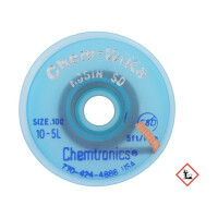 CW10-5L CHEMTRONICS, Ruban: dessoudage (CH-CW10-5L)