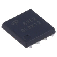 3 PCS. AON6552 ALPHA & OMEGA SEMICONDUCTOR, Transistor: N-MOSFET