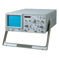 TOS-2020CF TWINTEX, Oscilloscope: analogique
