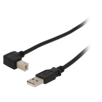 93016 Goobay, Καλώδιο (USB-AB90/0.5BK)