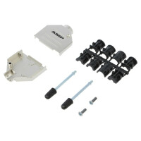 5-1478762-2 TE Connectivity, Metal backshell 15 way Top Entry-KIT