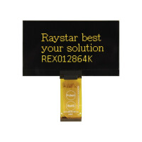 REX012864KYPP3N00000 RAYSTAR OPTRONICS, Kijelző: OLED (REX012864KYPP3N0)